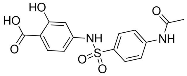 4-({[4-(acetylamino)phenyl]sulfonyl}amino)-2-hydroxybenzoic acid