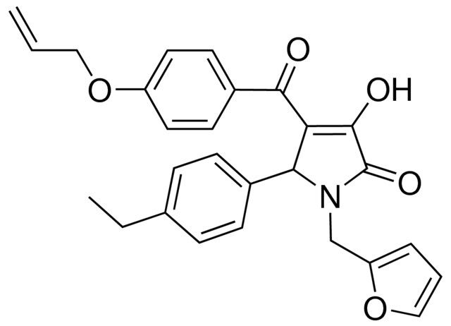 4-[4-(ALLYLOXY)BENZOYL]-5-(4-ETHYLPHENYL)-1-(2-FURYLMETHYL)-3-HYDROXY-1,5-DIHYDRO-2H-PYRROL-2-ONE