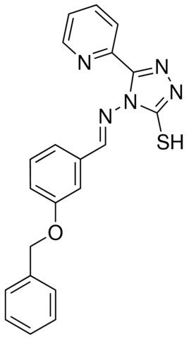 4-({(E)-[3-(BENZYLOXY)PHENYL]METHYLIDENE}AMINO)-5-(2-PYRIDINYL)-4H-1,2,4-TRIAZOLE-3-THIOL