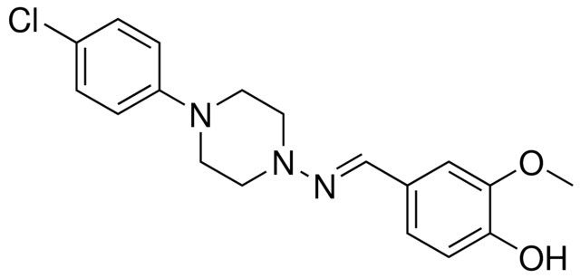 4-((4-(4-CHLORO-PHENYL)-PIPERAZIN-1-YLIMINO)-METHYL)-2-METHOXY-PHENOL