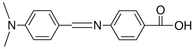 4-((4-DIMETHYLAMINO-BENZYLIDENE)-AMINO)-BENZOIC ACID