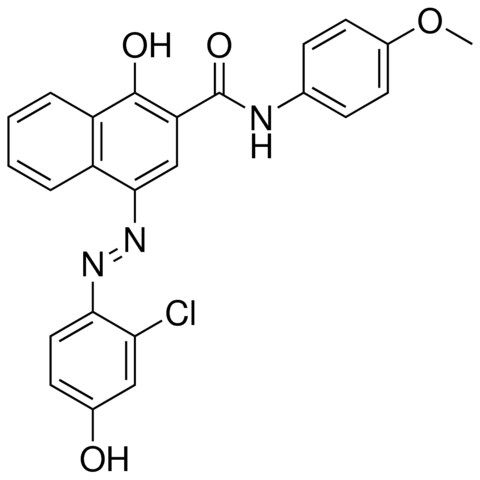 4-((2-CL-4-HYDROXYPHENYL)DIAZENYL)-1-HYDROXY-N-(4-METHOXYPHENYL)-2-NAPHTHAMIDE