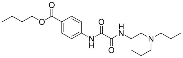 4-((2-DIPROPYLAMINO-ETHYLAMINOOXALYL)-AMINO)-BENZOIC ACID BUTYL ESTER