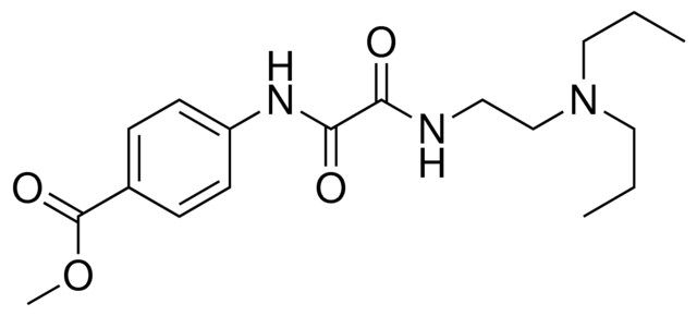 4-((2-DIPROPYLAMINO-ETHYLAMINOOXALYL)-AMINO)-BENZOIC ACID METHYL ESTER