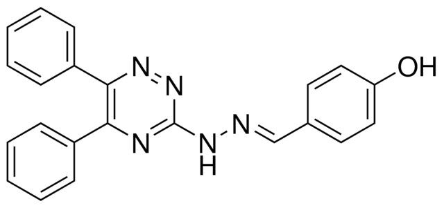 4-((5,6-DIPHENYL-(1,2,4)TRIAZIN-3-YL)-HYDRAZONOMETHYL)-PHENOL