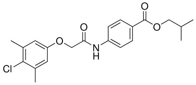 4-(2-(4-CHLORO-3,5-DIMETHYL-PHENOXY)-ACETYLAMINO)-BENZOIC ACID ISOBUTYL ESTER