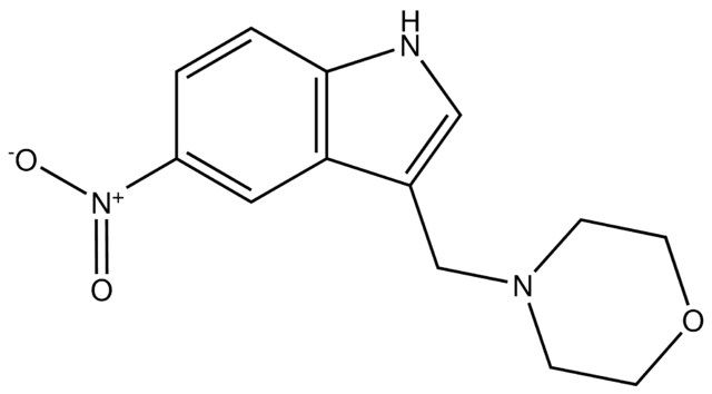 4-((5-nitro-1H-indol-3-yl)methyl)morpholine