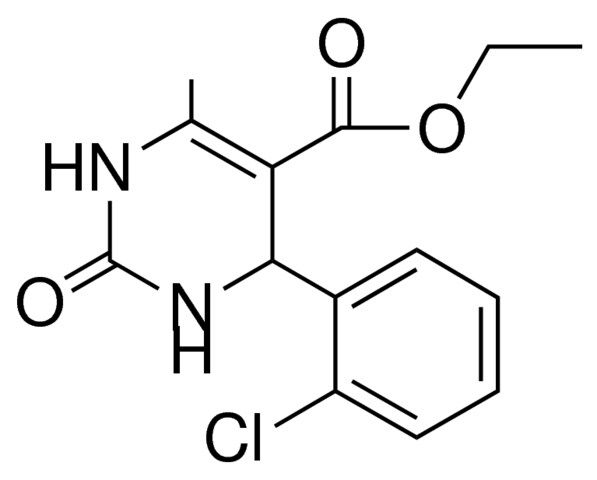 4-(2-CL-PH)-6-ME-2-OXO-1,2,3,4-4H-PYRIMIDINE-5-CARBOXYLIC ACID ETHYL ESTER