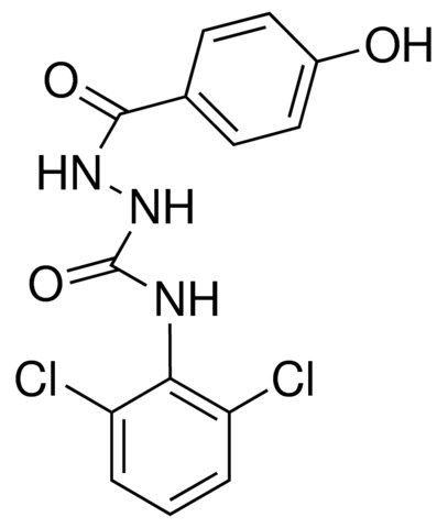 4-(2,6-DICHLOROPHENYL)-1-(4-HYDROXYBENZOYL)SEMICARBAZIDE