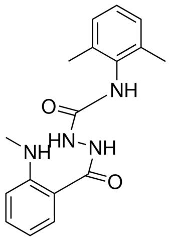 4-(2,6-DIMETHYLPHENYL)-1-(2-(METHYLAMINO)BENZOYL)SEMICARBAZIDE