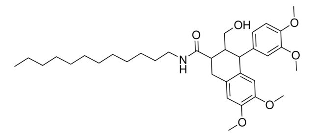 4-(3,4-Dimethoxyphenyl)-N-dodecyl-3-(hydroxymethyl)-6,7-dimethoxy-1,2,3,4-tetrahydro-2-naphthalenecarboxamide