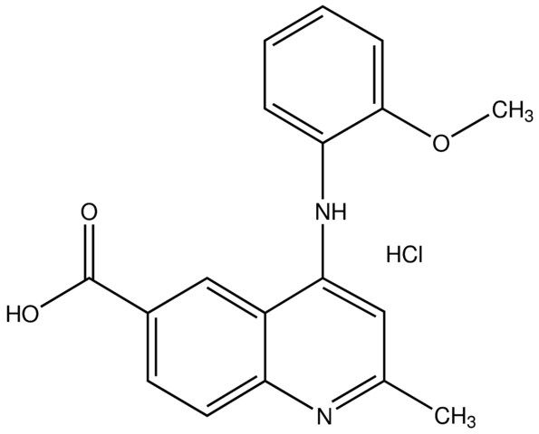 4-(2-Methoxyphenylamino)-2-methylquinoline-6-carboxylic acid hydrochloride