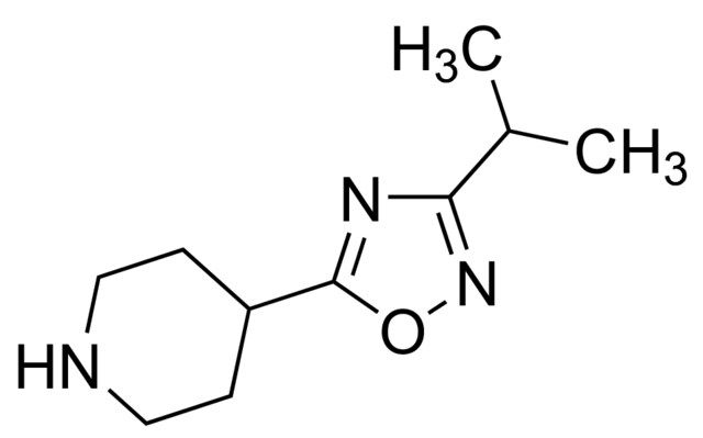 4-(3-Isopropyl-1,2,4-oxadiazol-5-yl)piperidine