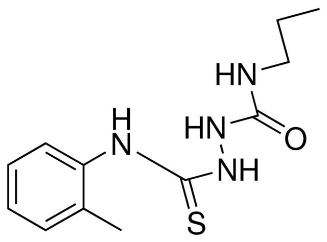 4-(2-METHYLPHENYL)-1-(N-PROPYLCARBAMOYL)-3-THIOSEMICARBAZIDE