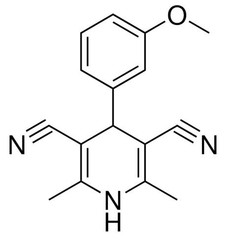 4-(3-METHOXY-PHENYL)-2,6-DIMETHYL-1,4-DIHYDRO-PYRIDINE-3,5-DICARBONITRILE