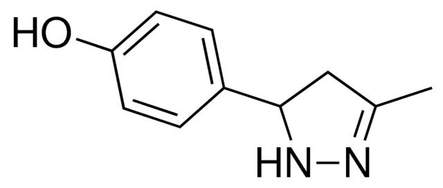4-(3-METHYL-2-PYRAZOLIN-5-YL)PHENOL