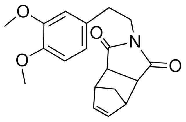 4-(3,4-Dimethoxyphenethyl)-4-azatricyclo[5.2.1.0(2,6)]dec-8-ene-3,5-dione