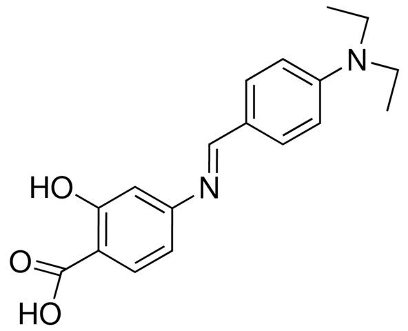 4-(4-(DIETHYLAMINO)BENZYLIDENEAMINO)SALICYLIC ACID
