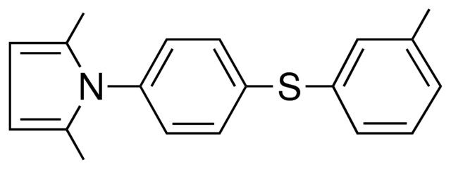 4-(2,5-DIMETHYL-1-PYRROLYL)PHENYL M-TOLYL SULFIDE