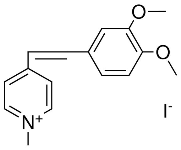 4-(3,4-DIMETHOXYSTYRYL)-1-METHYLPYRIDINIUM IODIDE