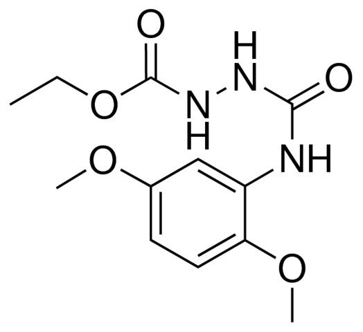 4-(2,5-DIMETHOXYPHENYL)-1-(ETHOXYCARBONYL)SEMICARBAZIDE