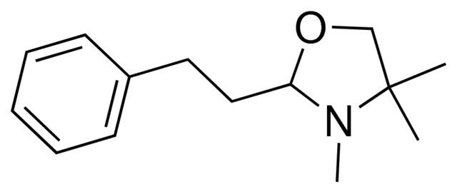3,4,4-trimethyl-2-(2-phenylethyl)-1,3-oxazolidine