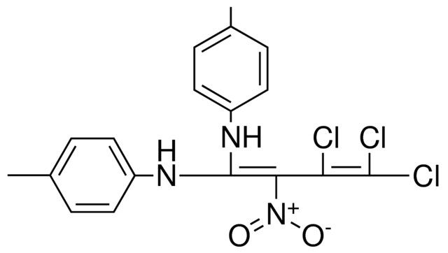 3,4,4-TRICHLORO-N(1),N(1)-BIS(4-METHYLPHENYL)-2-NITRO-1,3-BUTADIENE-1,1-DIAMINE