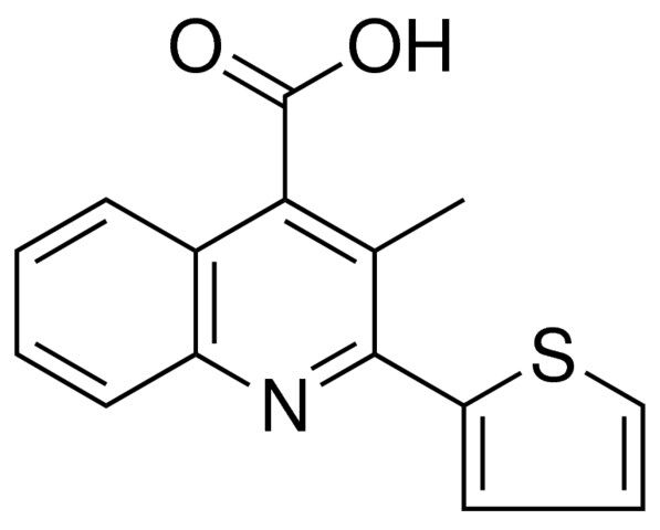 3-METHYL-2-(2-THIENYL)-4-QUINOLINECARBOXYLIC ACID