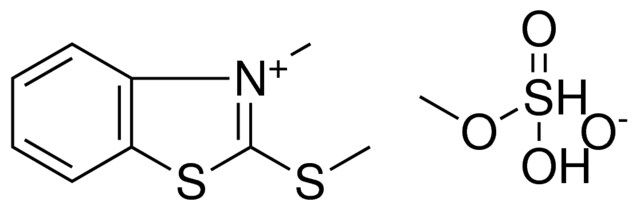 3-METHYL-2-(METHYLSULFANYL)-1,3-BENZOTHIAZOL-3-IUM HYDROXY(METHOXY)-LAMBDA(4)-SULFANOLATE OXIDE