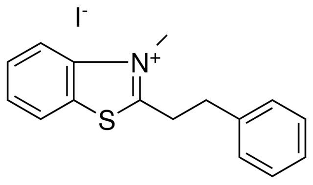 3-METHYL-2-PHENETHYL-BENZOTHIAZOL-3-IUM, IODIDE