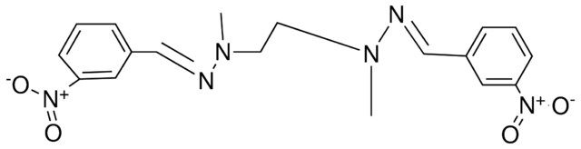 3-NITROBENZALDEHYDE METHYL{2-[1-METHYL-2-(3-NITROBENZYLIDENE)HYDRAZINO]ETHYL}HYDRAZONE