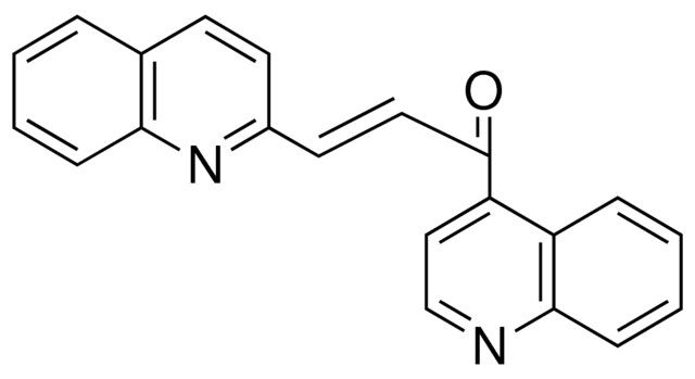 3-QUINOLIN-2-YL-1-QUINOLIN-4-YL-PROPENONE