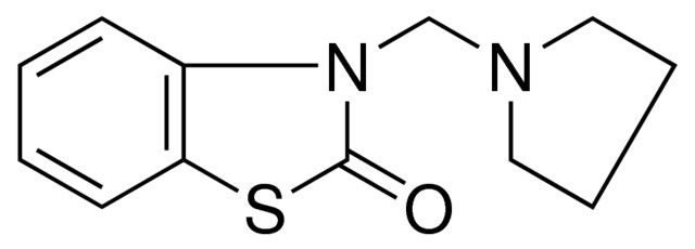 3-PYRROLIDIN-1-YLMETHYL-3H-BENZOTHIAZOL-2-ONE