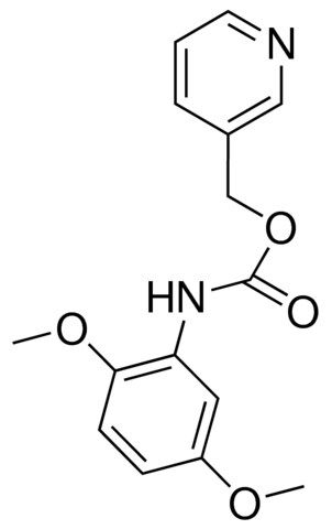 3-PYRIDYLMETHYL N-(2,5-DIMETHOXYPHENYL)CARBAMATE
