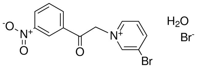 3-BROMO-1-(2-(3-NITRO-PHENYL)-2-OXO-ETHYL)-PYRIDINIUM, BROMIDE HYDRATE