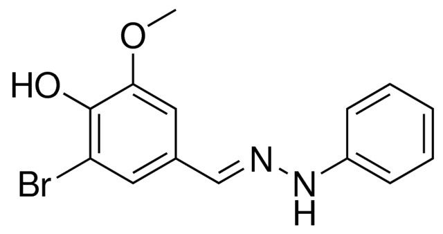 3-BROMO-4-HYDROXY-5-METHOXYBENZALDEHYDE PHENYLHYDRAZONE