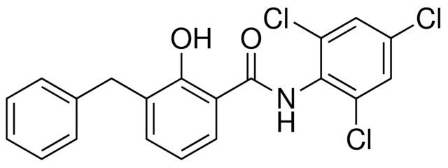 3-BENZYL-2-HYDROXY-N-(2,4,6-TRICHLORO-PHENYL)-BENZAMIDE