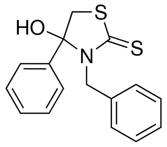 3-benzyl-4-hydroxy-4-phenyl-1,3-thiazolidine-2-thione