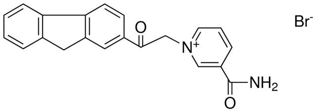 3-CARBAMOYL-1-(2-(9H-FLUOREN-2-YL)-2-OXO-ETHYL)-PYRIDINIUM, BROMIDE