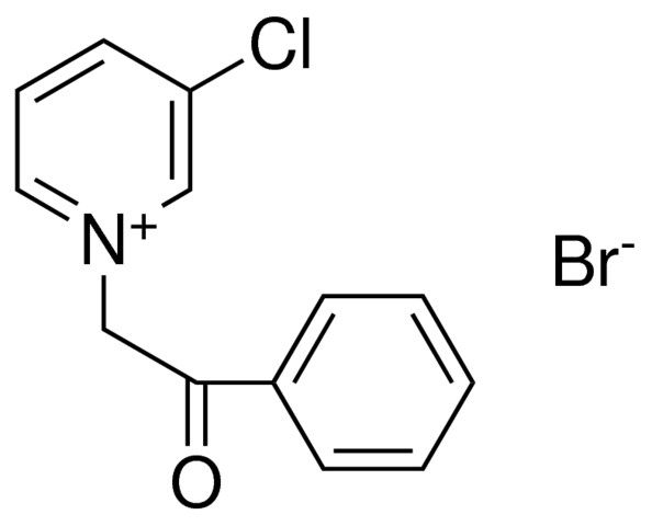 3-CHLORO-1-(2-OXO-2-PHENYL-ETHYL)-PYRIDINIUM, BROMIDE