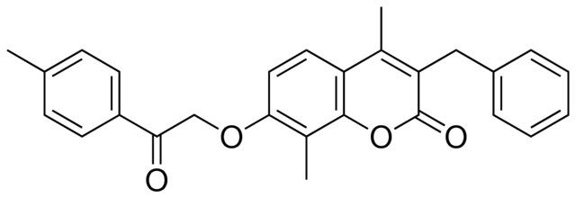 3-BENZYL-4,8-DIMETHYL-7-(2-OXO-2-P-TOLYL-ETHOXY)-CHROMEN-2-ONE
