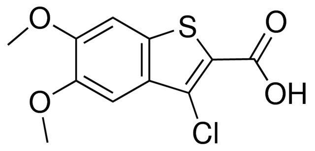 3-chloro-5,6-dimethoxy-1-benzothiophene-2-carboxylic acid