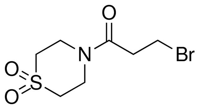3-BROMO-1-(1,1-DIOXO-THIOMORPHOLIN-4-YL)-PROPAN-1-ONE
