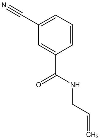 3-Cyano-<i>N</i>-(prop-2-en-1-yl)benzamide