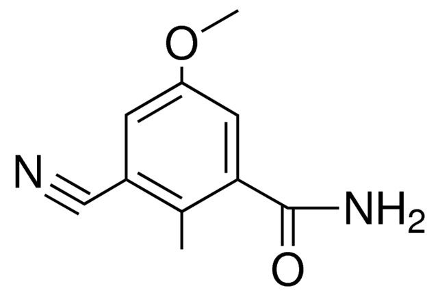 3-CYANO-5-METHOXY-2-METHYL-BENZAMIDE