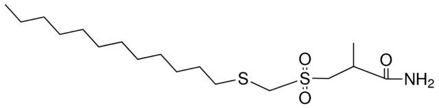 3-DODECYLSULFANYLMETHANESULFONYL-2-METHYL-PROPIONAMIDE