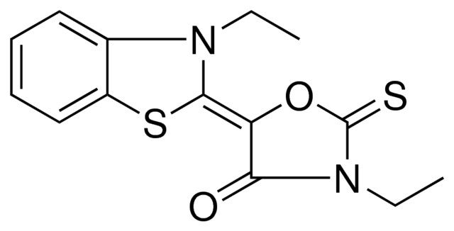 3-ETHYL-5-(3-ETHYL-3H-BENZOTHIAZOL-2-YLIDENE)-2-THIOXO-OXAZOLIDIN-4-ONE