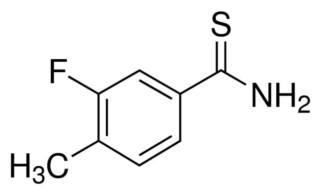 3-Fluoro-4-methylbenzenecarbothioamide