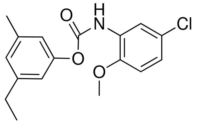 3-ETHYL-5-METHYLPHENYL N-(5-CHLORO-2-METHOXYPHENYL)CARBAMATE