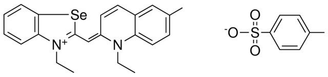 3-ET-(ET-ME-QUINOLIN-2-YLIDENEMETHYL)-BENZOSELENAZOL-3-IUM, TOLUENE-4-SULFONATE